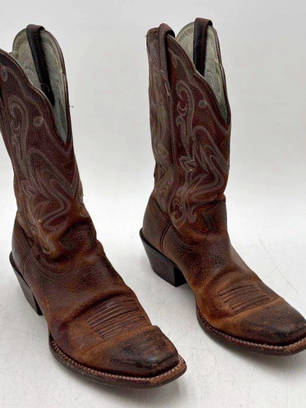 Ariat Rambler Western Boot Brown Heeled Boots